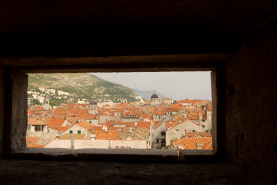 Dubrovnik from the city walls