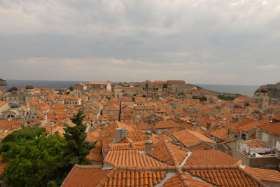 Dubrovnik from the city walls