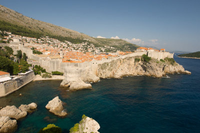 Dubrovnik from Fort Lovrijenac