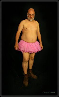 Please ridicule this big fat ass in the pink tutu