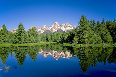 Swabacher Lookout early morning, Grand Tetons