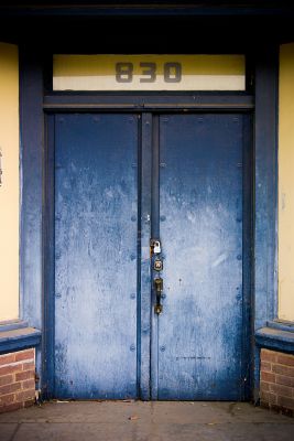 June 18th - Blue Doors