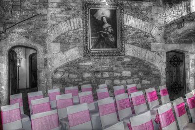 Wedding Reception Chairs in Selective Colour