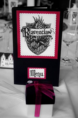 Wedding Table Setting in Selective Colour