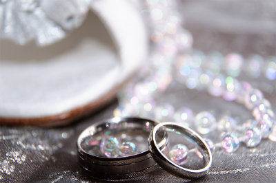 Silver Wedding Rings & Wedding Shoes