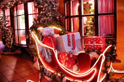 Santa's Sleigh at Brewers Quay