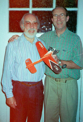 Ray and Dave Smith with Dave's Replica Nipper 2