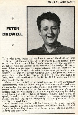 Pete Drewell's Obituary
