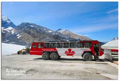 3rd (Current) generation of snowmobile to Columbia Icefield Glacier