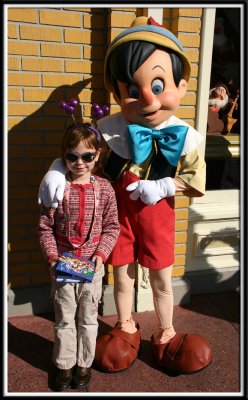 Kylie meets Pinocchio