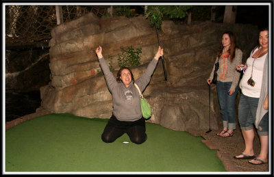 Hole in one!!! And there was much rejoicing...