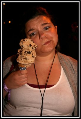 Kara had an awesome ice cream... until...