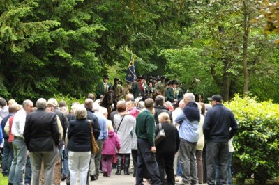 Hawick Common Riding 2011 - Saturday  - Wilton Lodge Park and War Memorial