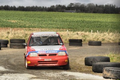 PJ Planthire Charterhall Stages - March 31st 2012