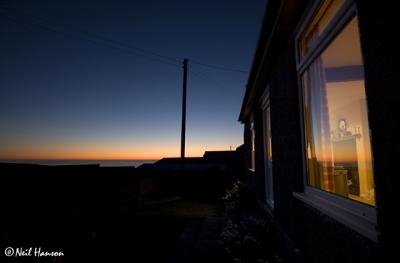 Holiday Cottage Sunset