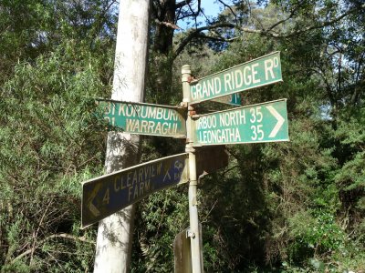 Sign near Mount Worth State Park