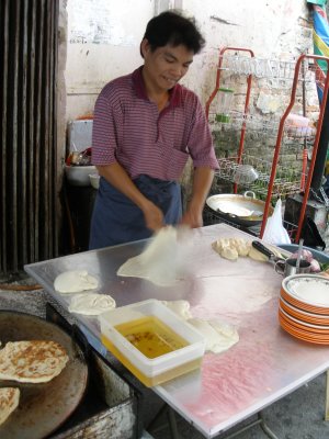 Roti stall, Chow Kit