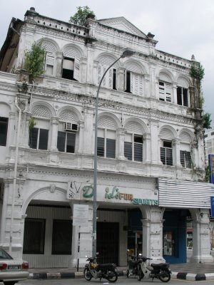 Forlorn building, Chinatown, Ipoh