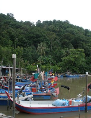 Fishing boats, south-eastern Penang