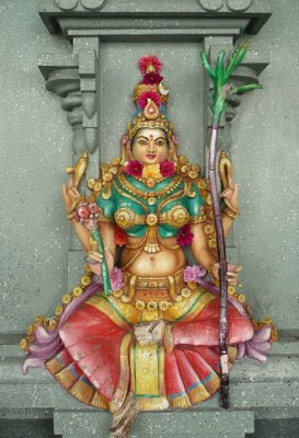 Hindu goddess, Sri Mariamman temple