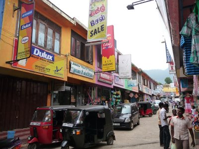 Shopping street, Matale