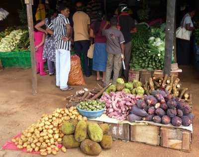 Fruit stall, Dambulla