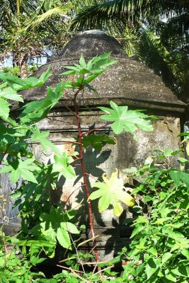 Memorial in Hindu and Buddhist cemetery