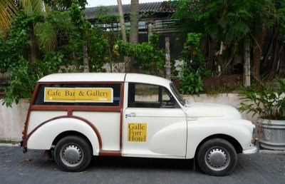Galle Fort Hotel car