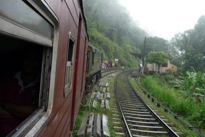 Minor station between Colombo and Kandy