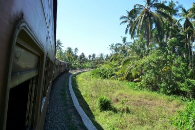 En route from Matara to Galle