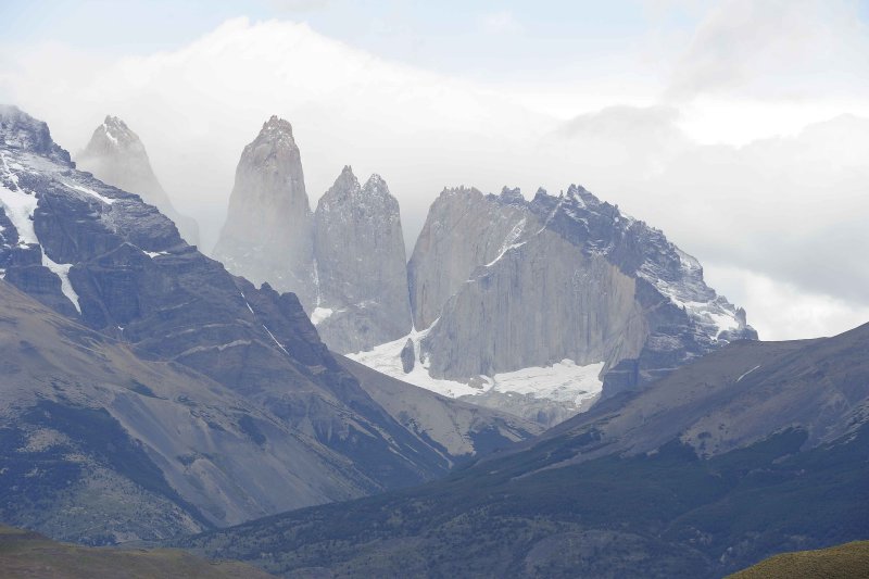 Torres del Paine from Laguna Amarga