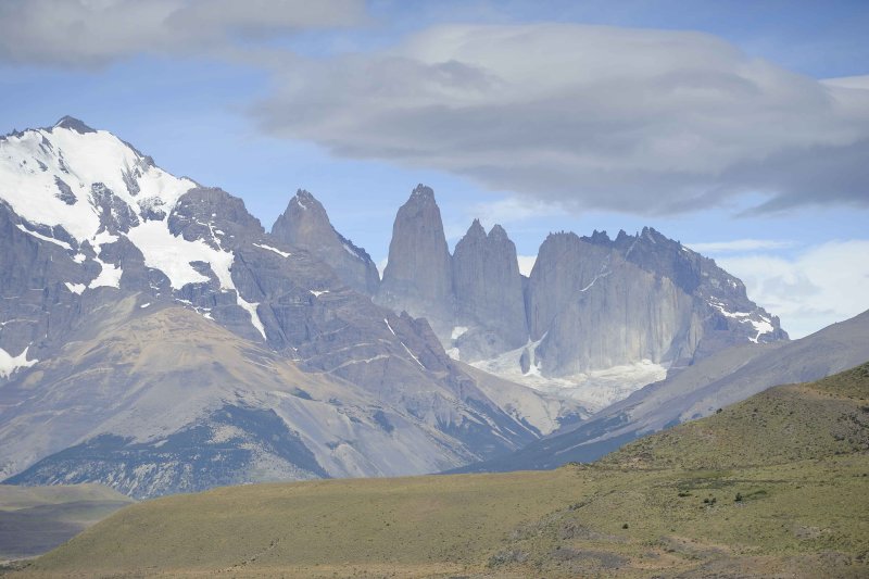 Torres del Paine from Laguna Amarga