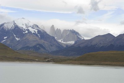 Torre, North(2600m), Central(2800m) & South(2850m)-011112-Laguna Amarga, Torres del Paine Natl Park, Chile-#0173.jpg