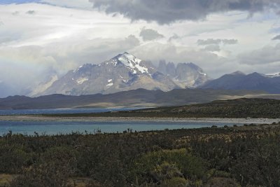 Torre, North(2600m), Central(2800m) & South(2850m)Rainbow-011312-Torres del Paine Natl Park, Chile-#0140.jpg