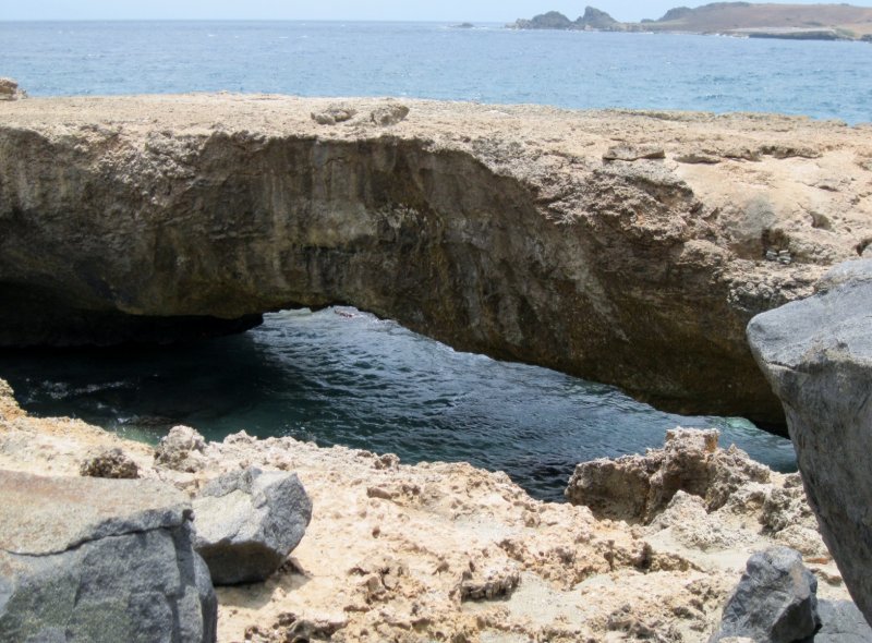 Baby Natural Bridge.  The larger one collapsed in 2005, but this one remains still