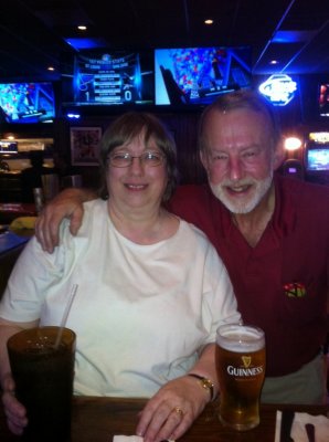 Jim & Lynda at Miller's Sports Bar