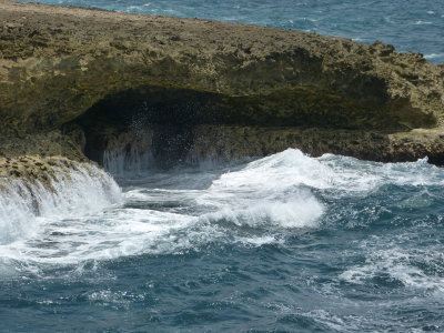 The blow holes at Shete National Park