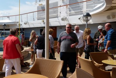 Cruise Critic Sail-a-way party