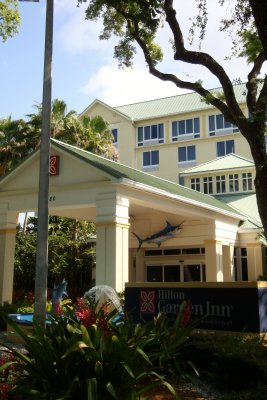The Hilton Garden Inn - a nice hotel to stay at