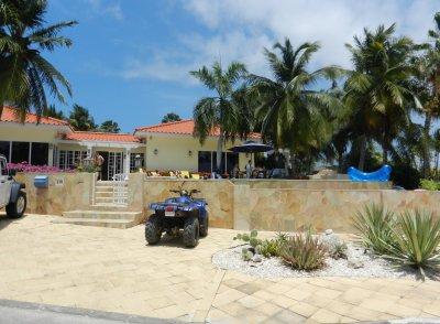 A vacation rental home - right across from the beach - beautiful!