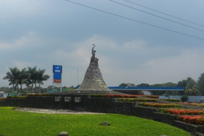 Monument in Chinandega dedicated to the working class