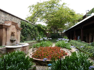 More of the Santo Domingo courtyard