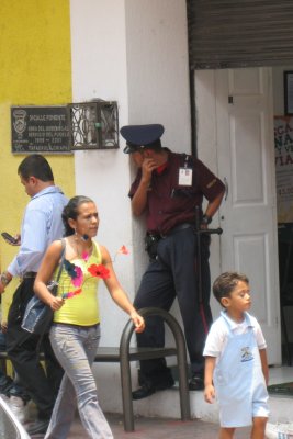 Going about daily life in Tapachula