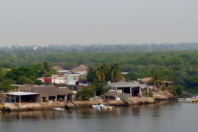 The village of Puerto Chiapas