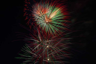 Highland Park  New Brunswick and Cranbury NJ 4th of July Fireworks