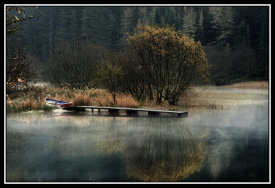 Barca en la niebla  -  Mist and boat