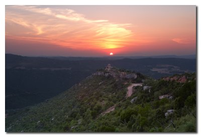 Puesta de sol en ermita - hermitage sunset