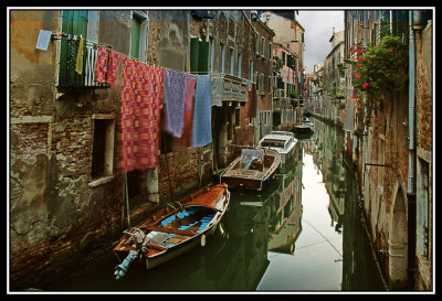 Canal en Venecia