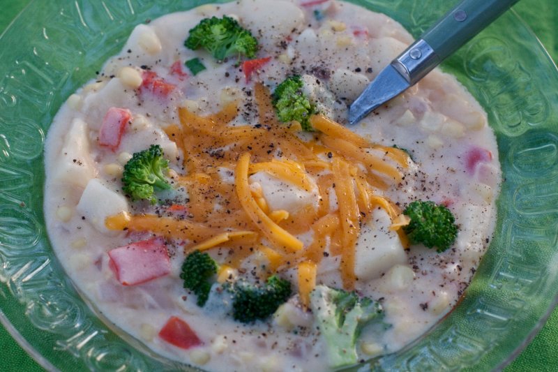 Vegetable and Corn Chowder