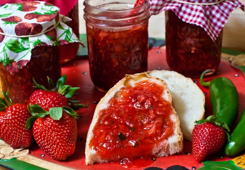 Strawberry Jalapeo Jam